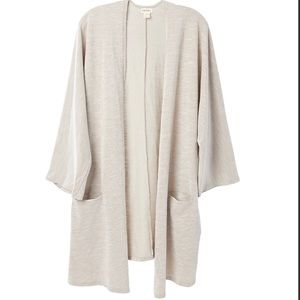DONNI. Ribbed Sweater Coat